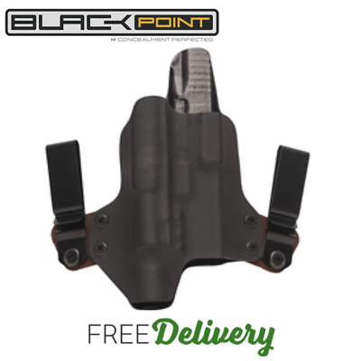 #ad BlackPoint Tactical Mini Wing IWB Belt Holster fits FN Reflex Kydex Black RH