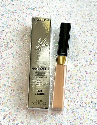 #ad Lancome Maquicomplet 420 Bisque Lightweight Radiant Concealer 0.23oz New In Box