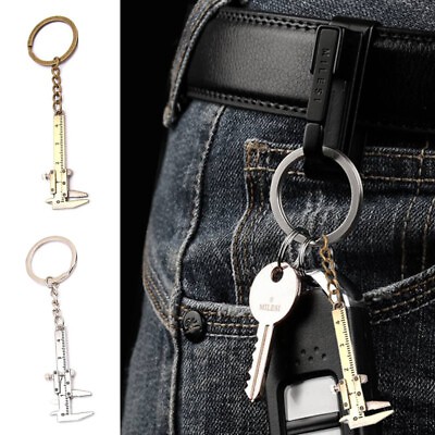 #ad Chain Keyrings Jewelry Key Ring Pendant Keychain Charm Personality Tools US#