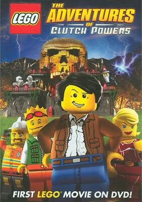 LEGO: The Adventures of Clutch Powers DVD 2010 New First Lego Movie on DVD $2.49