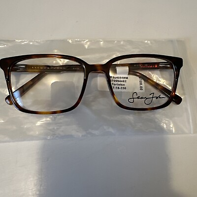 #ad Sean John Men Eyeglasses New Retail $108