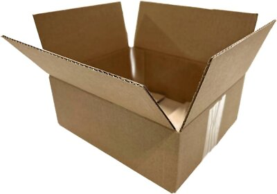 #ad 25 10x8x6 Cardboard Paper Boxes Mailing Packing Shipping Box Corrugated Carton