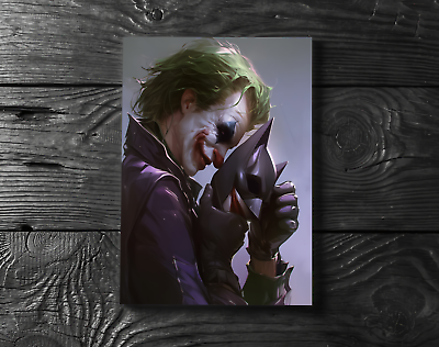 #ad Joker Batman DC Universe Comics Poster Print No Frame