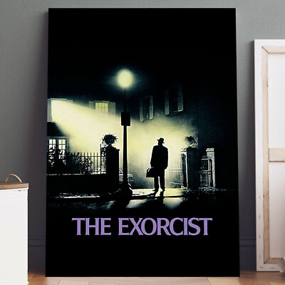#ad Canvas Print: The Exorcist Movie Poster Wall Art