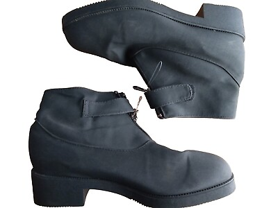 #ad Totes Boots Snow amp; Rain Women Black SZ 7M Zip Up Slip On Fleece Lined Ankle