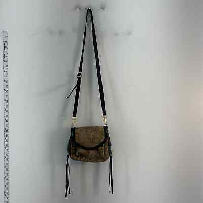 #ad Aimee Kestenberg Black Leather Shoulder Bag for Women