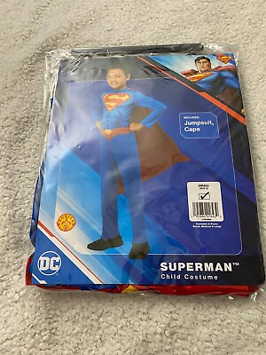 #ad Rubies DC Superman Child Size Small Size 6 Child Costume