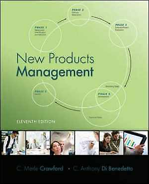 #ad New Products Management Hardcover by C. Merle Crawford C. Anthony Di Good