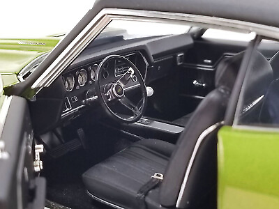 #ad 1970 Chevrolet Chevelle SS Restomod Citrus Green Metallic with Black Stripes and