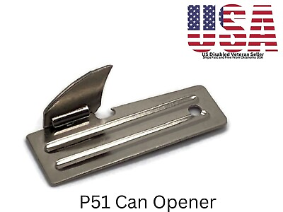 #ad US Military Issue P51 Can Opener quot;Stainless Steelquot; Made in USA quot;NEWquot;