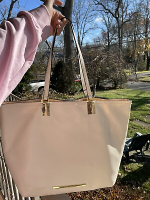 Steve Madden Tote Bag Cream W Extra Bag Attached $68.00