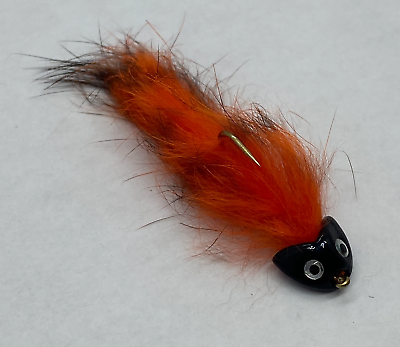 #ad Six 6 Sculpin Bunny Crawfish Orange Streamer
