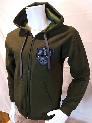 #ad NWT men#x27;s NYC American Museum Of Natural History New York olive jacket amp; hood