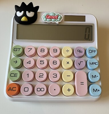 #ad Badtz Maru Calculator Cute