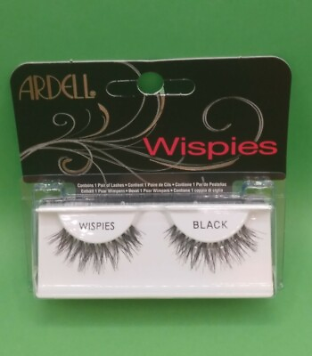 #ad Ardell Fashion Lashes False Eyelashes Pair Wispies Black