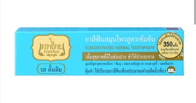 #ad Thep Thai toothpaste genuine size 70 grams largest Original Herbs Thailand