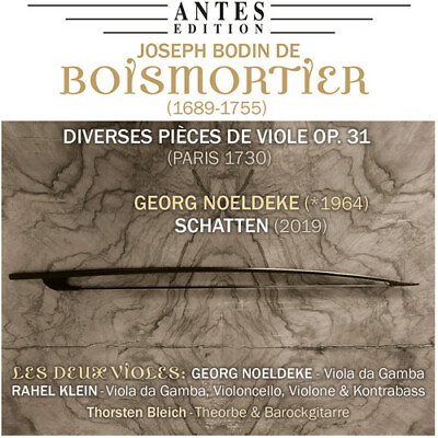 #ad Boismortier Les De Diverses Pieces de Viole 31 New CD