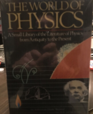 #ad THE WORLD OF PHYSICS Complete 3 Volume Set. Brand New Sealed