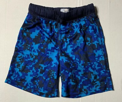 #ad Preowned The Childrens Place 8 Bit Graphic Shorts Boys Size S 5 6