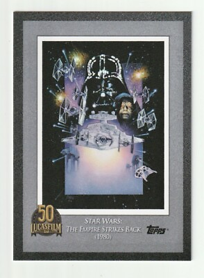 #ad Star Wars The Empire Strikes Back 1980 Topps Lucasfilm 50th Card 13 2021