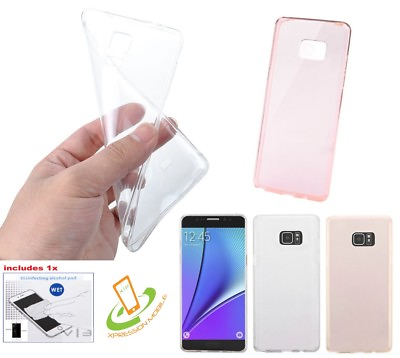 #ad For Samsung GALAXY J3 2018 Amp Clear Rubber Silicone Hybrid TPU Case Cover Kit