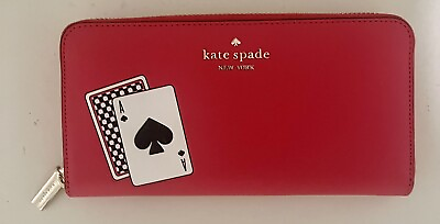 #ad NWOT Kate Spade Playing Card Wallet
