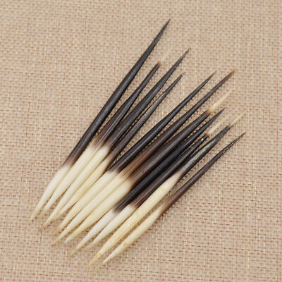 #ad 10Pcs Porcupine Quills DIY Fish Float Hair Stick Hair Craft Fishing Bobber