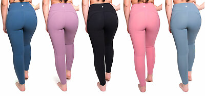 #ad High Waist Women Leggings Yoga Pants Tummy Control Pockets 28quot; Quality AZARMAN
