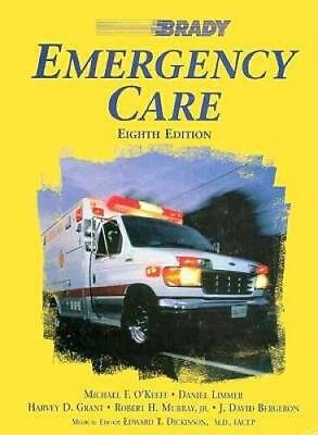 #ad Brady Emergency Care Hardcover By OKeefe Michael F GOOD