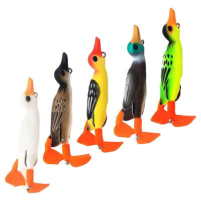 #ad Duck Fishing Lure with Hook Trolling Lure Fishing Fish Hooks Accessories Fishing