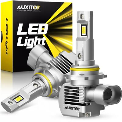 #ad 2Pcs LED Headlight Kit 9005 HB3 High Low Beam Bulb Super Bright 6000K White Lamp