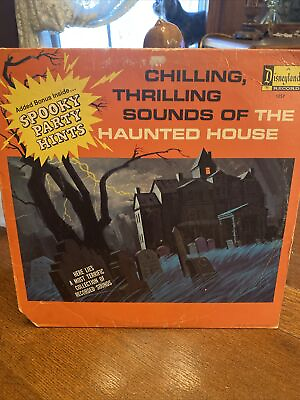 #ad DISNEY CHILLING THRILLING SOUNDS OF THE HAUNTED HOUSE Great 1964 CONDITION