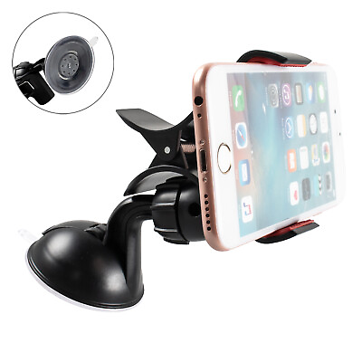#ad 360 Universal Car Holder Stand Mount Windshield Bracket For Cellphone#x27;s GPS
