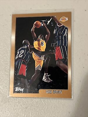 #ad Kobe Bryant 1998 99 Topps #68 Los Angeles Lakers NR MINT