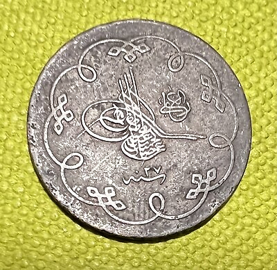 #ad 1293AH 27 Turkey 10 para Coin