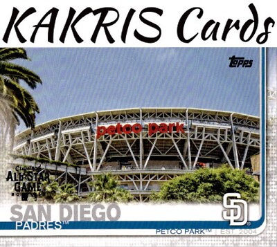 #ad 2019 Topps Series2 #682 San Diego Padres Petco Park Est. 2004