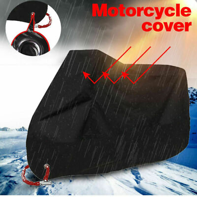 #ad 4XL Motorcycle Waterproof Cover For Harley Davidson Electra Glide Road Glide