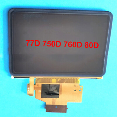 #ad For Canon EOS 77D 750D 760D 80D Camera LCD Display Touch Screen Kit Repair Part
