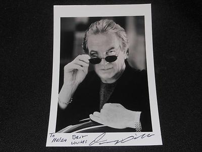 #ad Do the Right Thing Danny Aiello Signed 4x6 Autograph Vintage Photo JB5