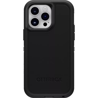 #ad OtterBox Defender Series XT Pro Case with MagSafe for iPhone 14 Pro Max Black