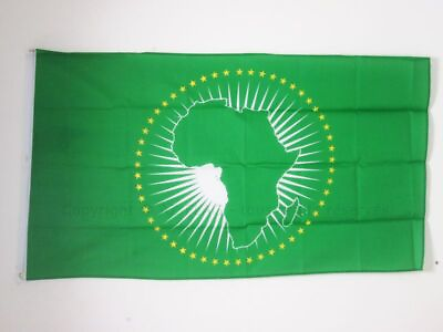 #ad AFRICAN UNION FLAG 3#x27; x 5#x27; UA FLAGS 90 x 150 cm BANNER 3x5 ft High quality