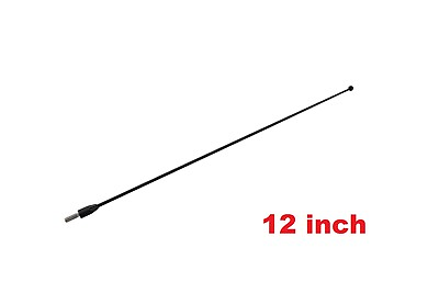 #ad 12quot; Black Stainless Antenna Mast Power Radio for CHEVROLET MONTE CARLO 1995 1999