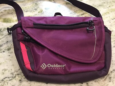 #ad Small Travel Nylon Shoulder Bag Commute Women’s Deep Purple Outdoor Products