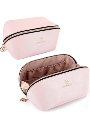 #ad Cosmetic Bags Portable Makeup Bag Storage Makeup Bag for Woman Light pink