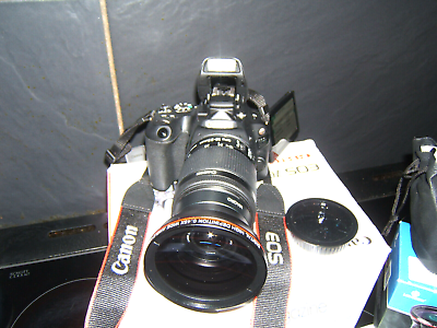 #ad Canon EOS 200D 24.2 MP Digital SLR Camera THREE LENSES EF S 18 55mm STM