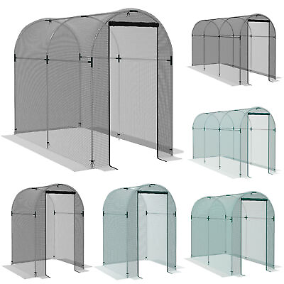 #ad Plant Protection Tent Crop Cage with Door