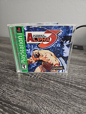 #ad Street Fighter Alpha 3 Sony PlayStation 1 1999 Greatest Hits Complete Tested