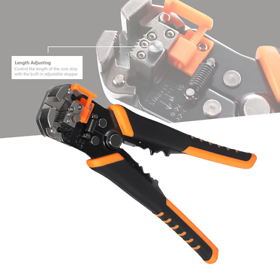 #ad Self Adjustable Automatic Cable Wire Terminal Crimper Tool Stirpper Plier Cutter
