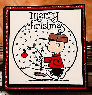#ad Stampin Up Charlie Brown Christmas Mini Album Snoopy