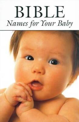 #ad Bible Names For Your Baby Paperback By Gardner Joy GOOD